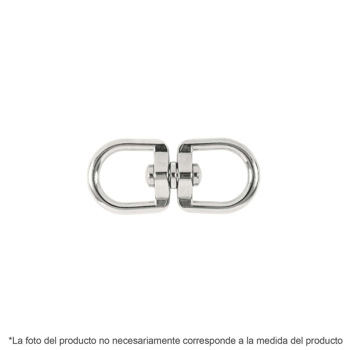 Destorcedor metálico de 1/8', FIERO