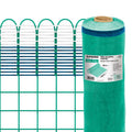 Rollo de 30 m x 1.05 m de malla mosquitera plástica verde