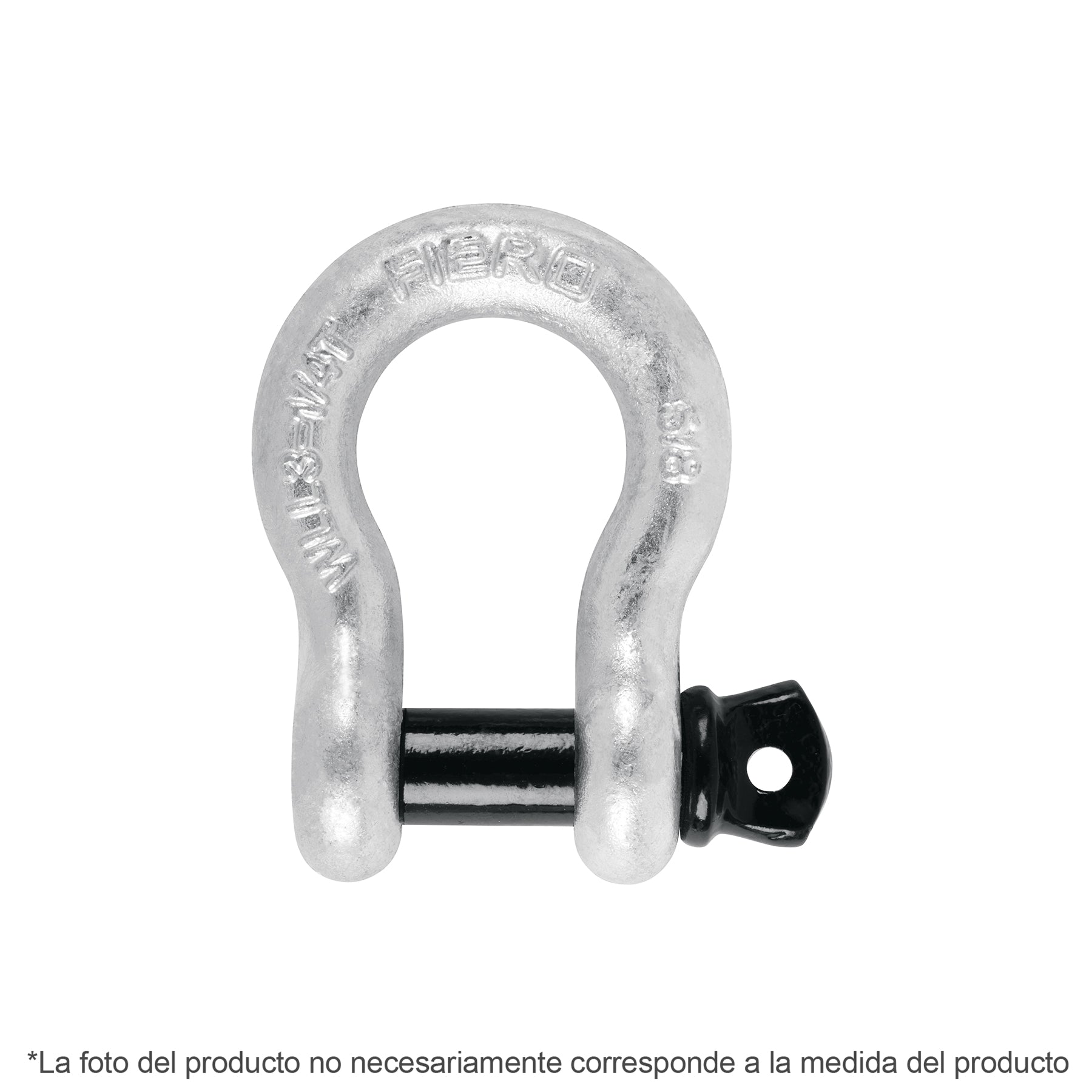 Grillete de acero forjado 3/4', FIERO