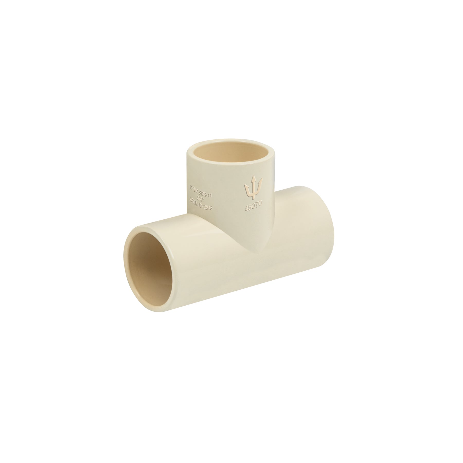 Tee sencilla de CPVC de 3/4', FOSET