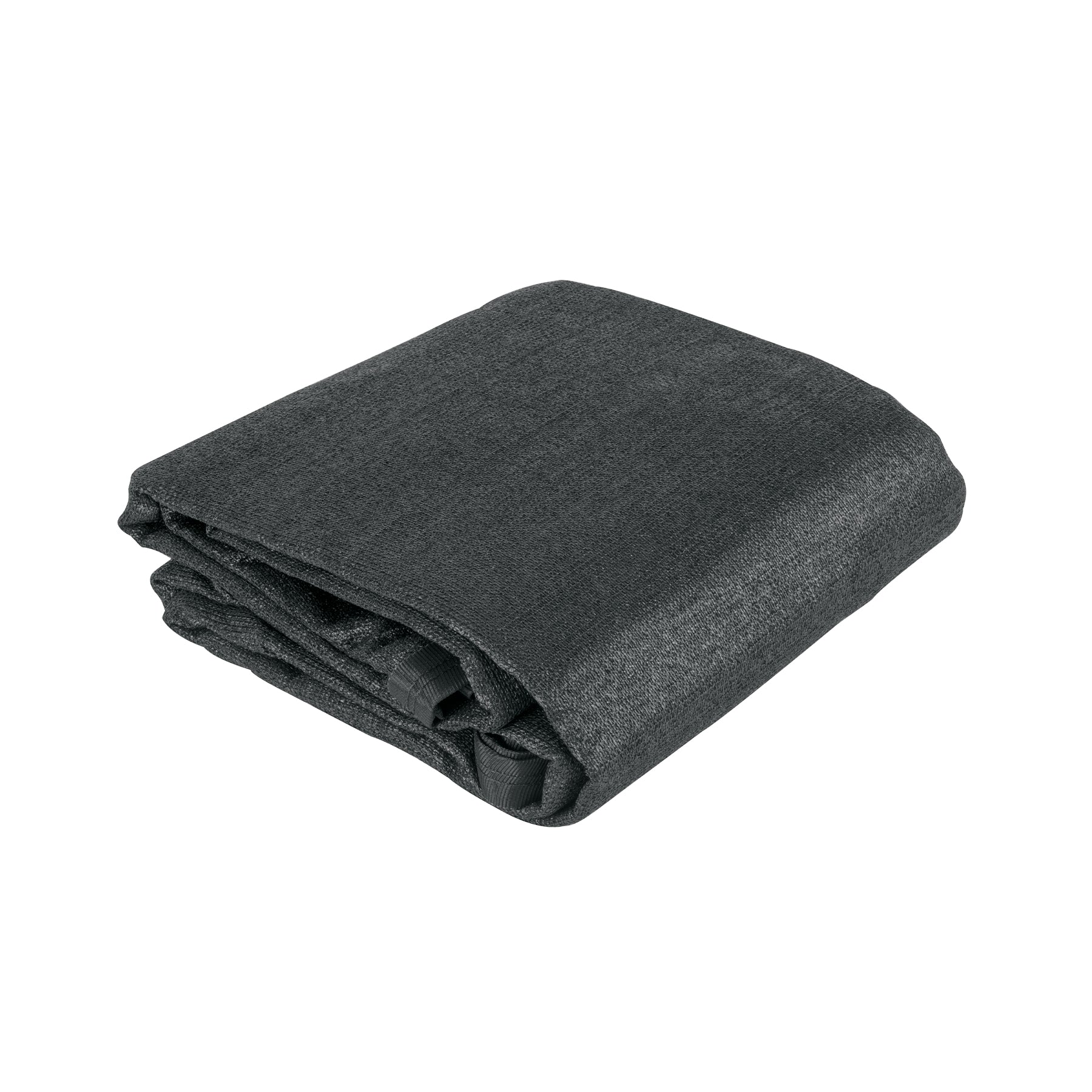 Toldo sombra 90%, raschel negro, 3m x 3m, FIERO