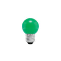 Foco LED 1 W, tipo globo G45, color verde, E26, VOLTECK