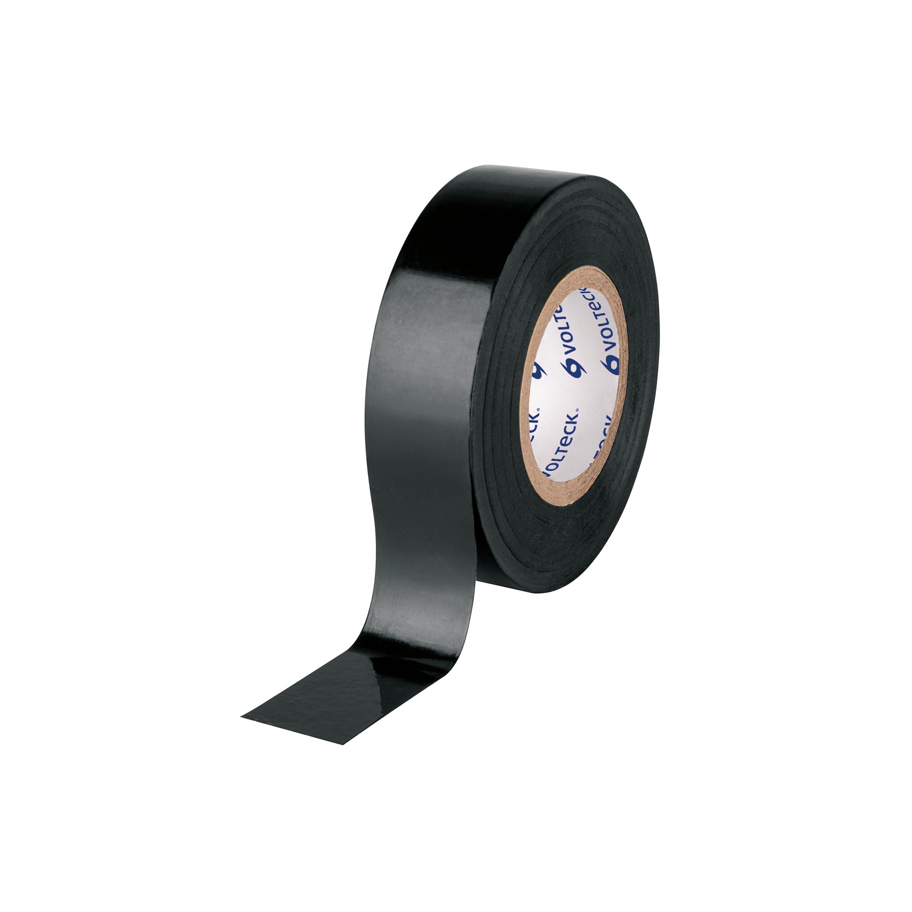 Cinta de aislar de 18 m x 19 mm, negra, VOLTECK