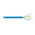 Metro de cable UTP CAT5E, Bobina de 100m, azul, VOLTECK