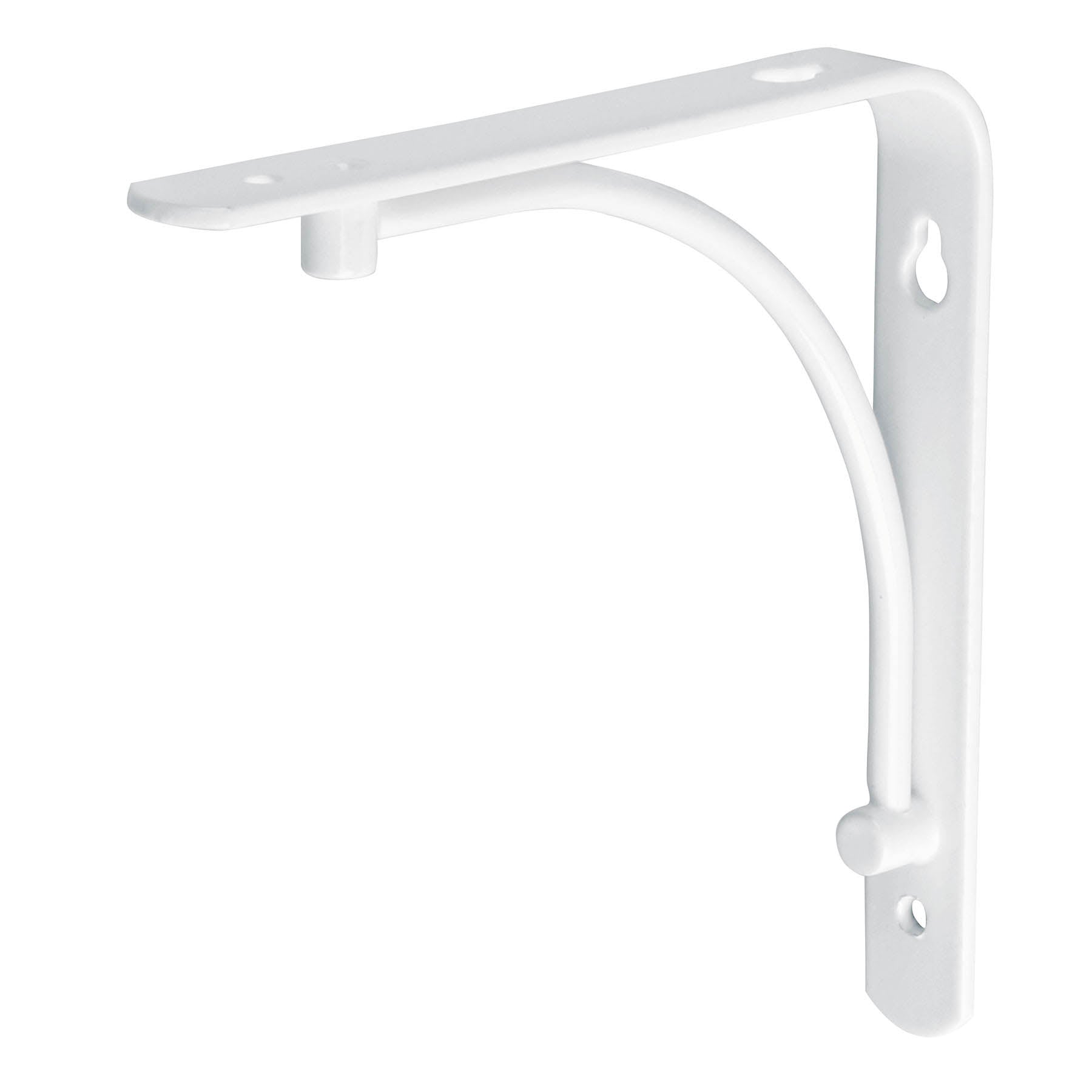 Ménsula reforzada blanca 6 x 6', diseño alambrón, FIERO
