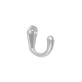 Gancho sencillo tipo perchero, 4 cm, cromo mate, HERMEX