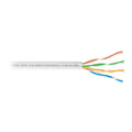 Metro de cable UTP CAT5E, Bobina de 100m, blanco, VOLTECK