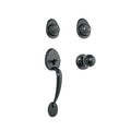 Jaladera/perilla, Lugo llave-llave, Negro, HERMEX