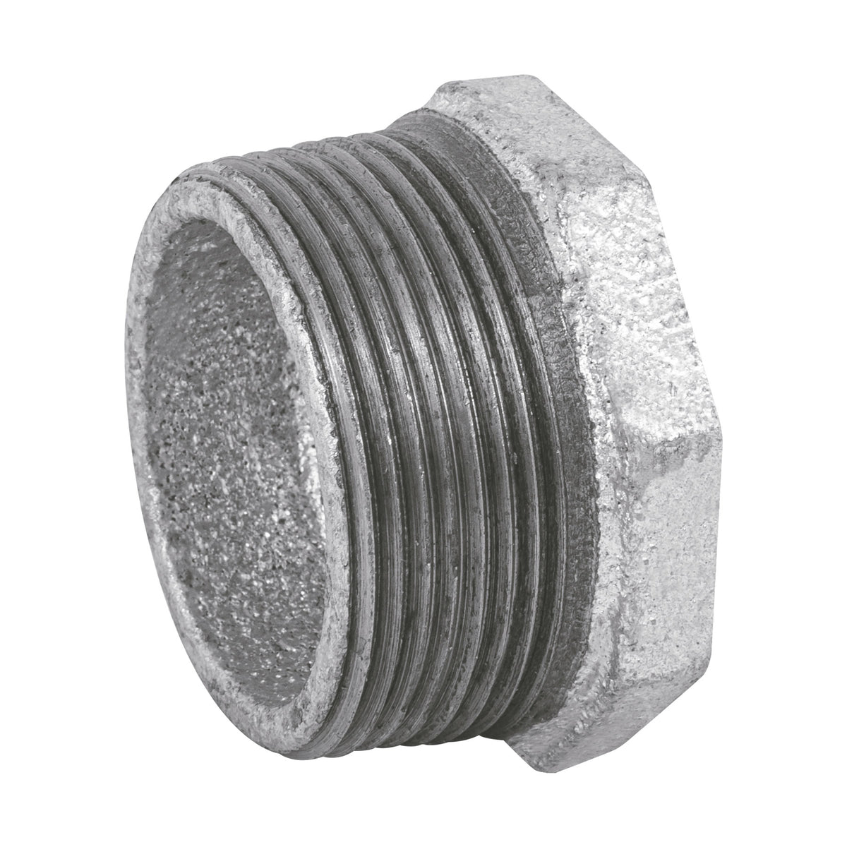 Reducción bushing acero galvanizado 1-1/2 x 1', FOSET