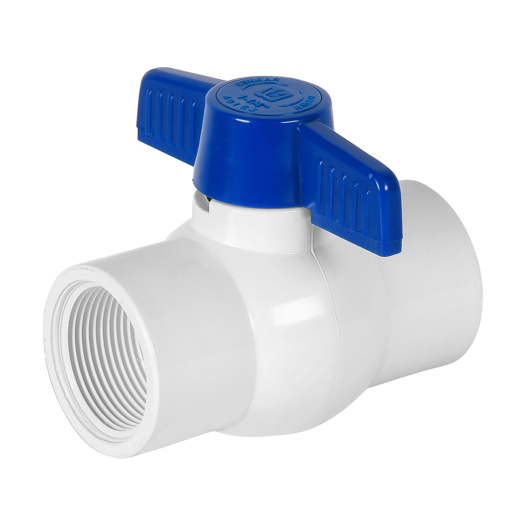 Válvula esfera de PVC 1-1/4' roscable, FOSET