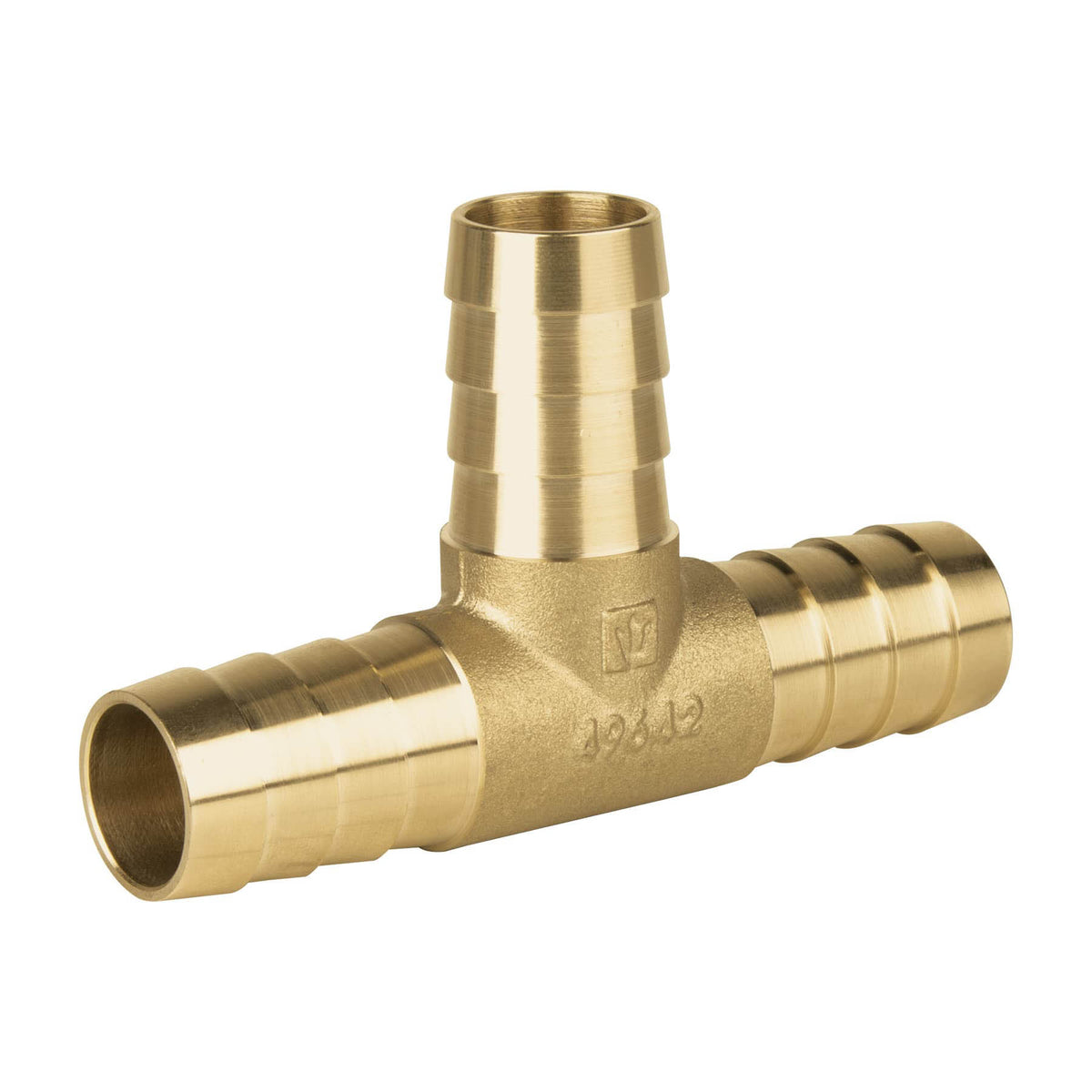 Tee inserción macho latón 3/4' para manguera, FOSET