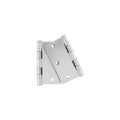 Bolsa 2 bisagras cuadradas 3-1/2' acero inox, cabeza plana
