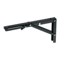 Ménsula plegable de acero negra 6' x 12', FIERO