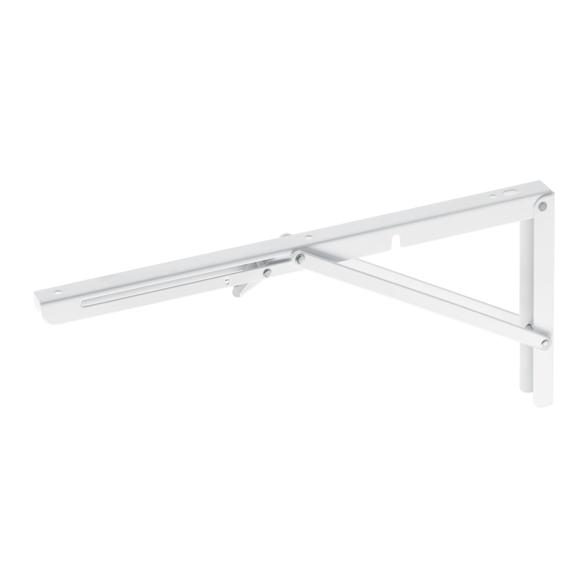 Ménsula plegable de acero blanca 8' x 16', FIERO