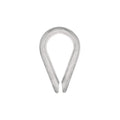 Bolsa con 5 guardacabos para cable de acero de 3/8', FIERO