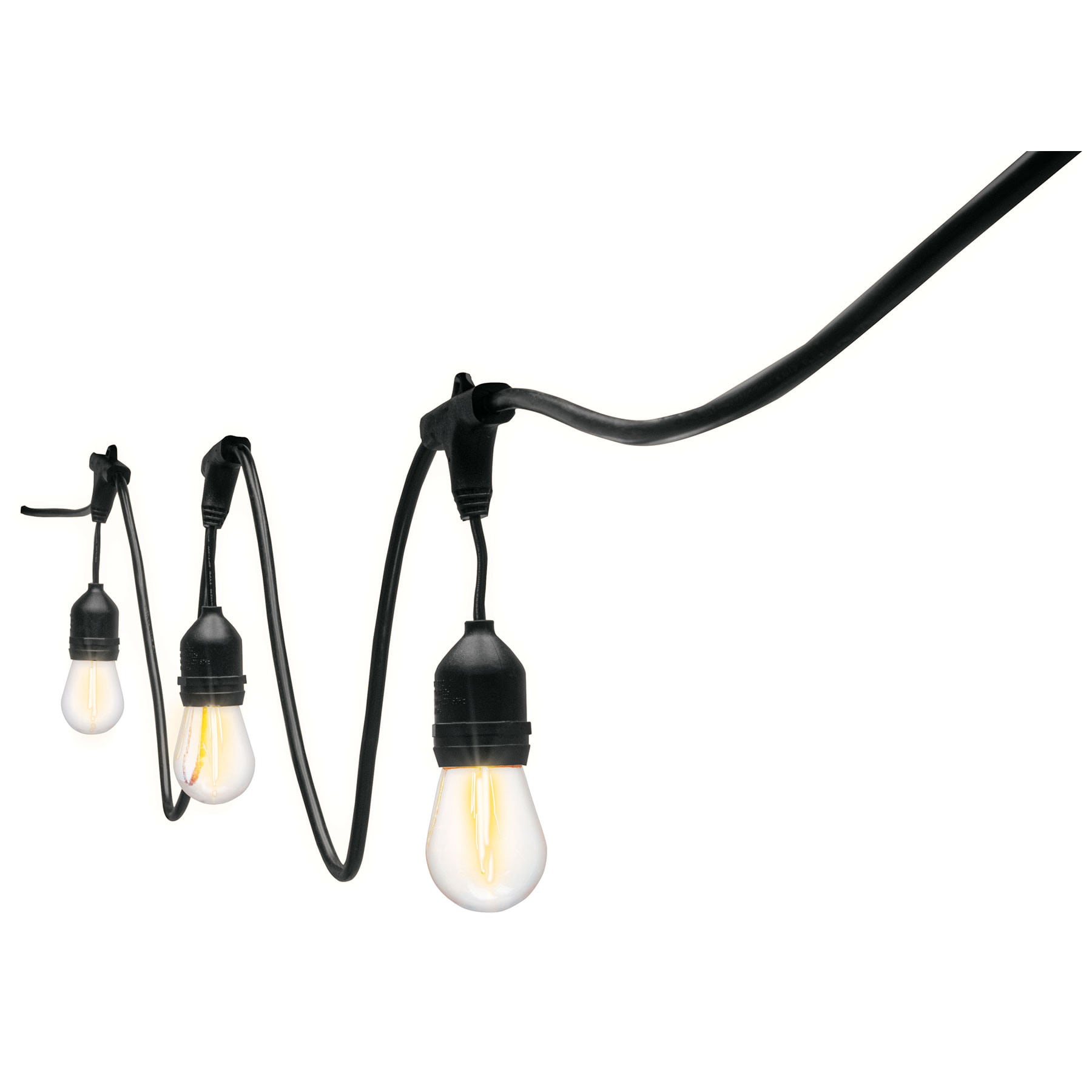 Serie de 7.3 m con 12 luces de LED para exterior, VOLTECK