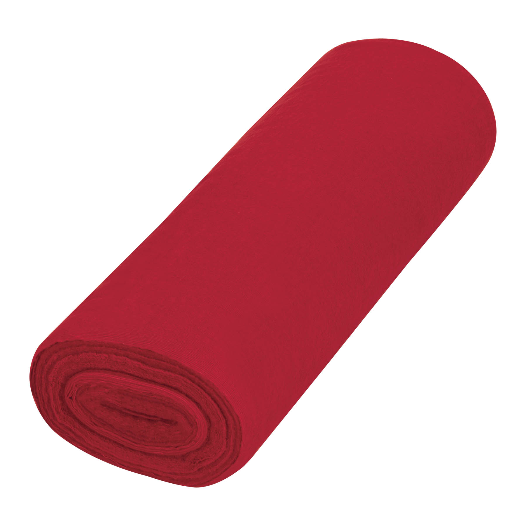 Rollo de 25 m de franela roja de algodón, KLINTEK