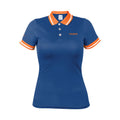 Playera polo performance para mujer, azul, G, TRUPER