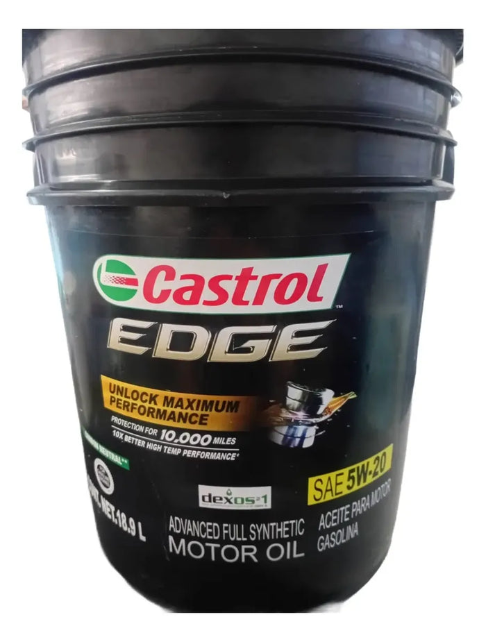 Aceite Castrol Edge Sintético 5W-20 (Cubeta)