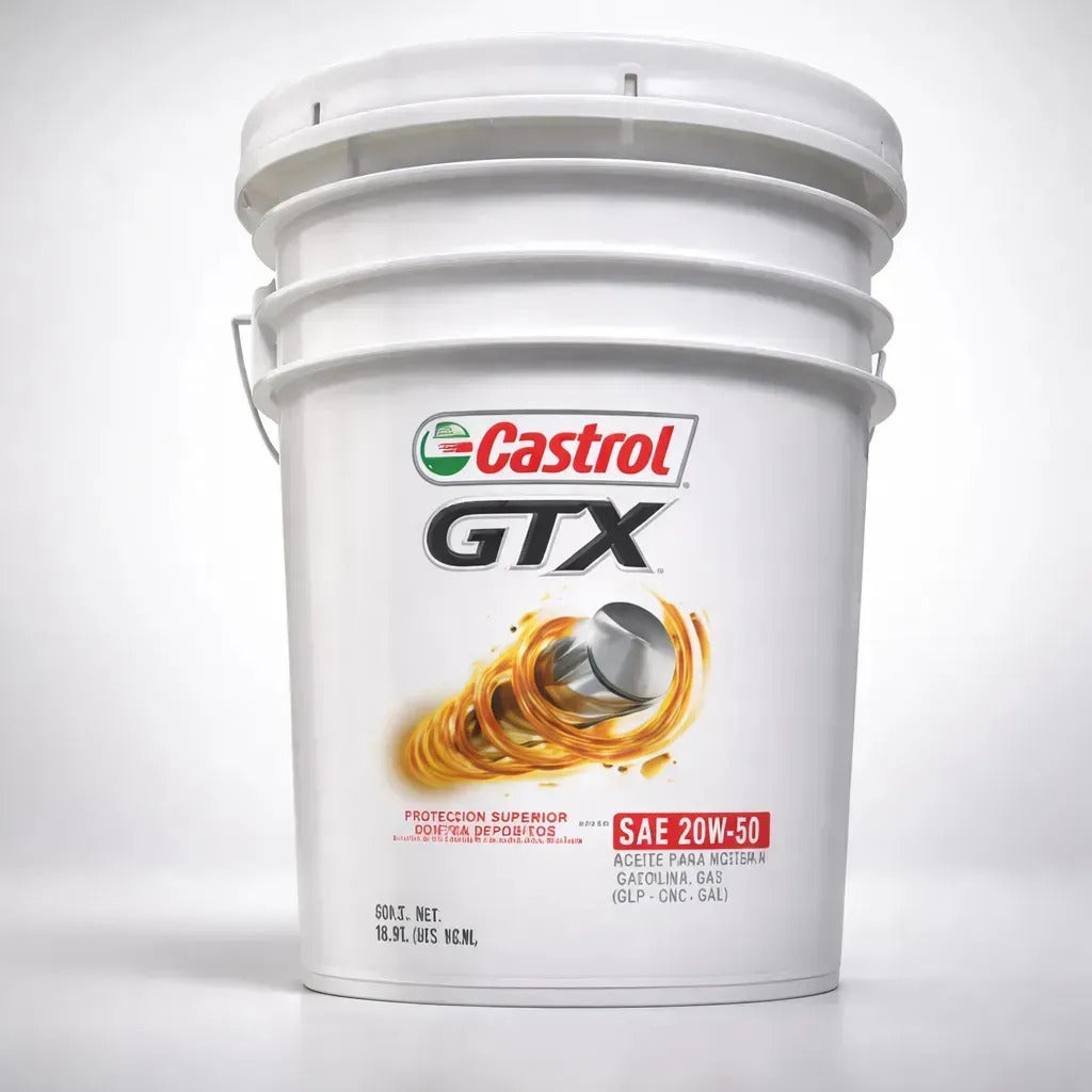 Aceite Castrol GTX 20W-50 (Cubeta)