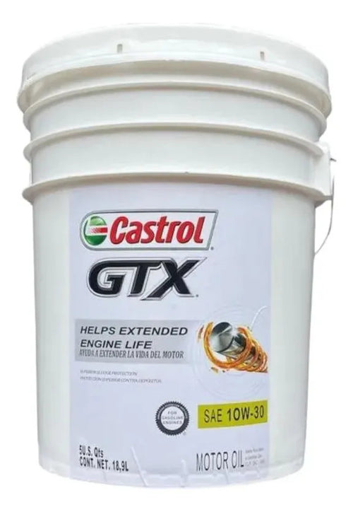 Aceite Castrol GTX 10W-30 (Cubeta)