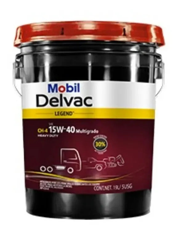 Mobil Delvac Legend 15W-40 Tapa Roja Cubeta 19L